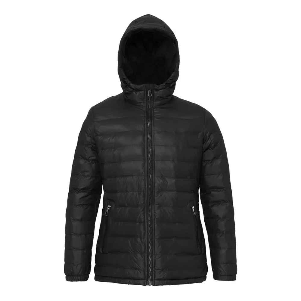 2786 - Womens/Ladies Hooded Water & Wind Resistant Padded Jacket