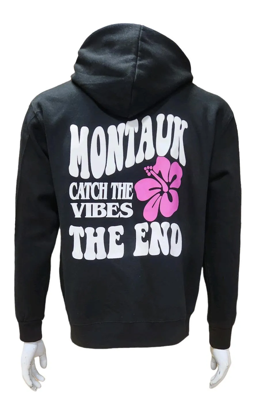 Adult Unisex Montauk The End Catch the Vibes Pullover Hoodie