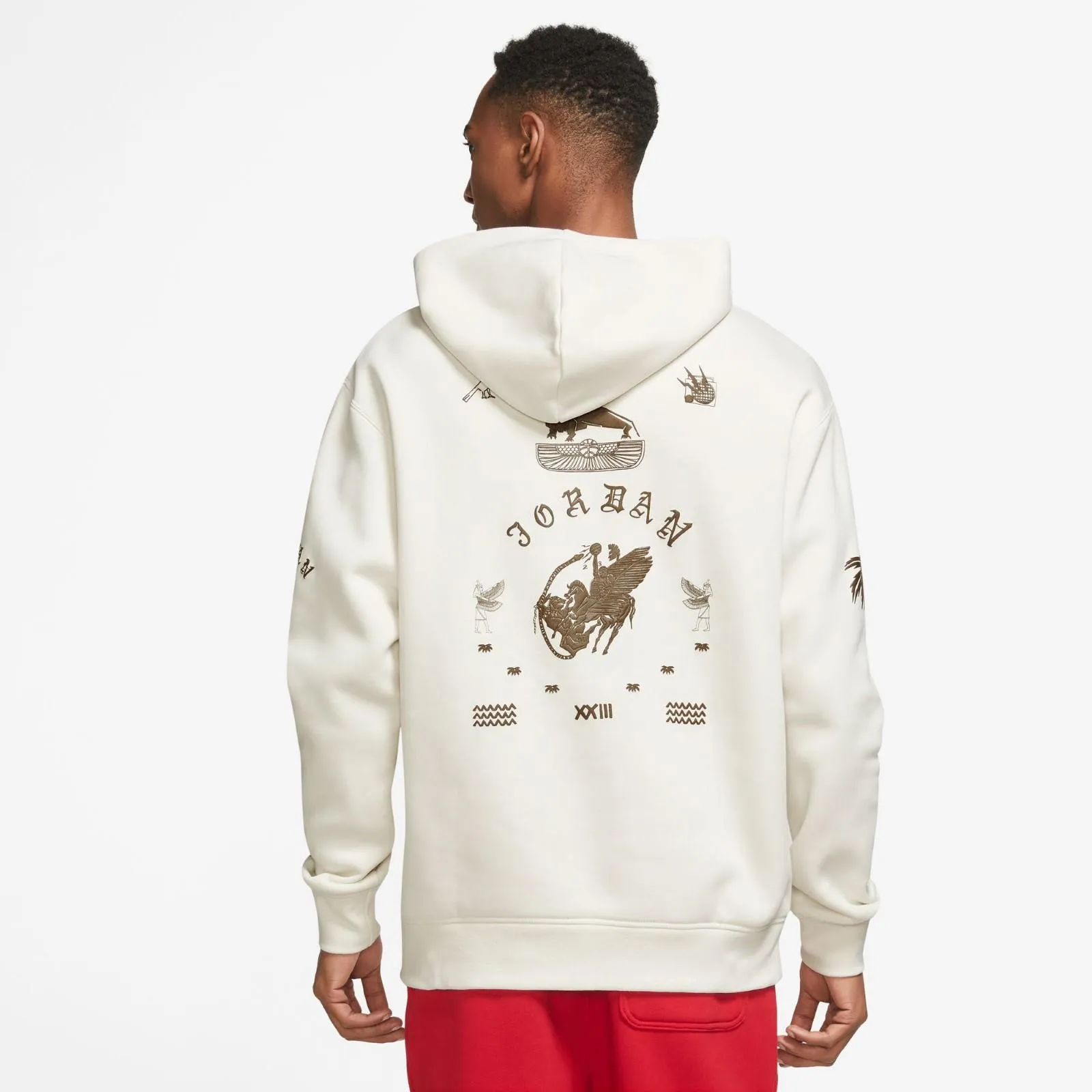 Air Jordan Artist Series by Umar Rashid Fleece Pullover Hoodie ''Phantom''