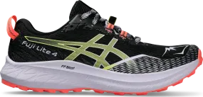 Asics Women's Fuji Lite 4 Black/Cacti | Buy Asics Women's Fuji Lite 4 Black/Cacti here | Outnorth