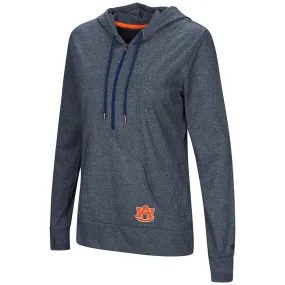 Auburn Tigers WOMEN'S Sugar 1/2 Zip Thermal Hoodie T-Shirt