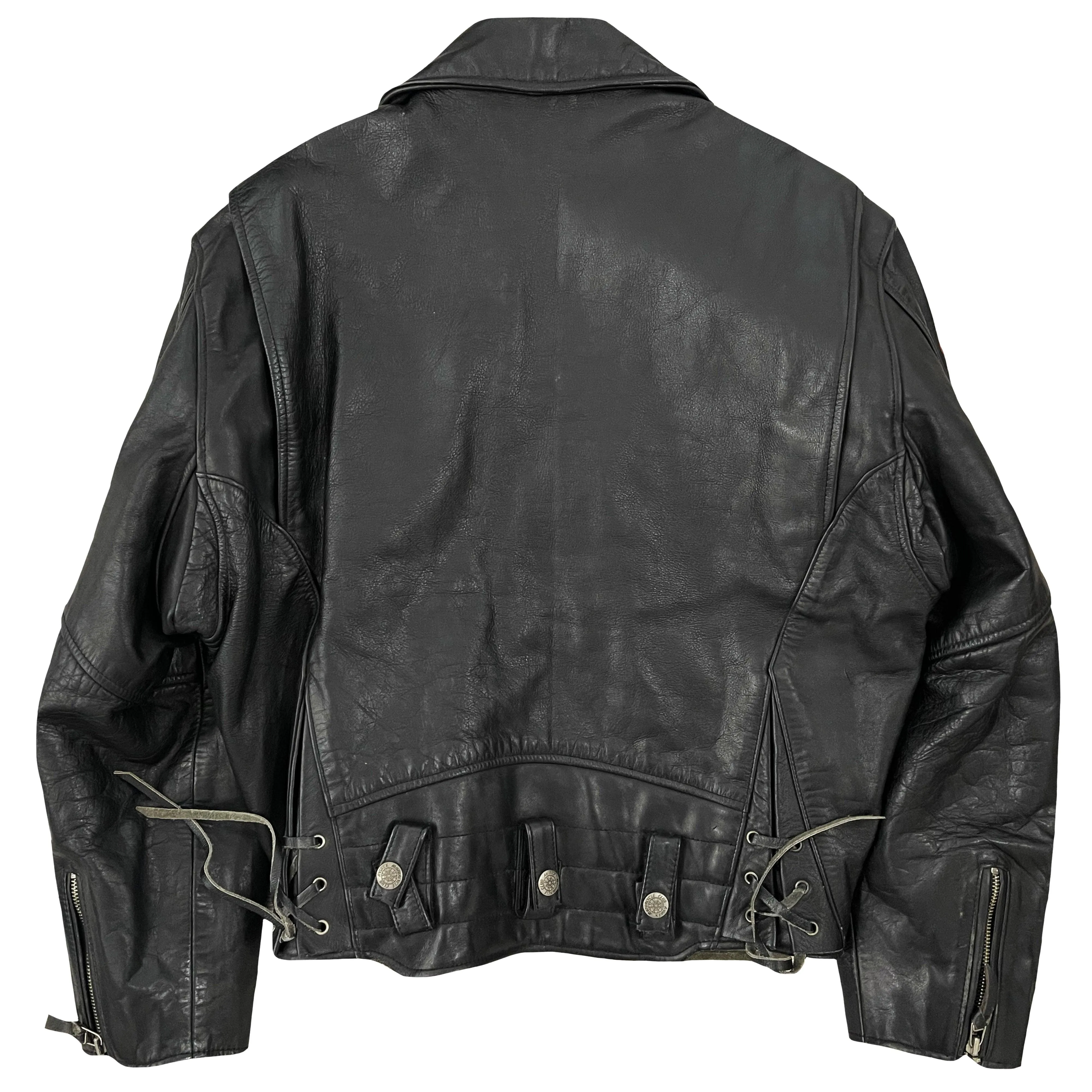 Avirex Leather Biker Jacket