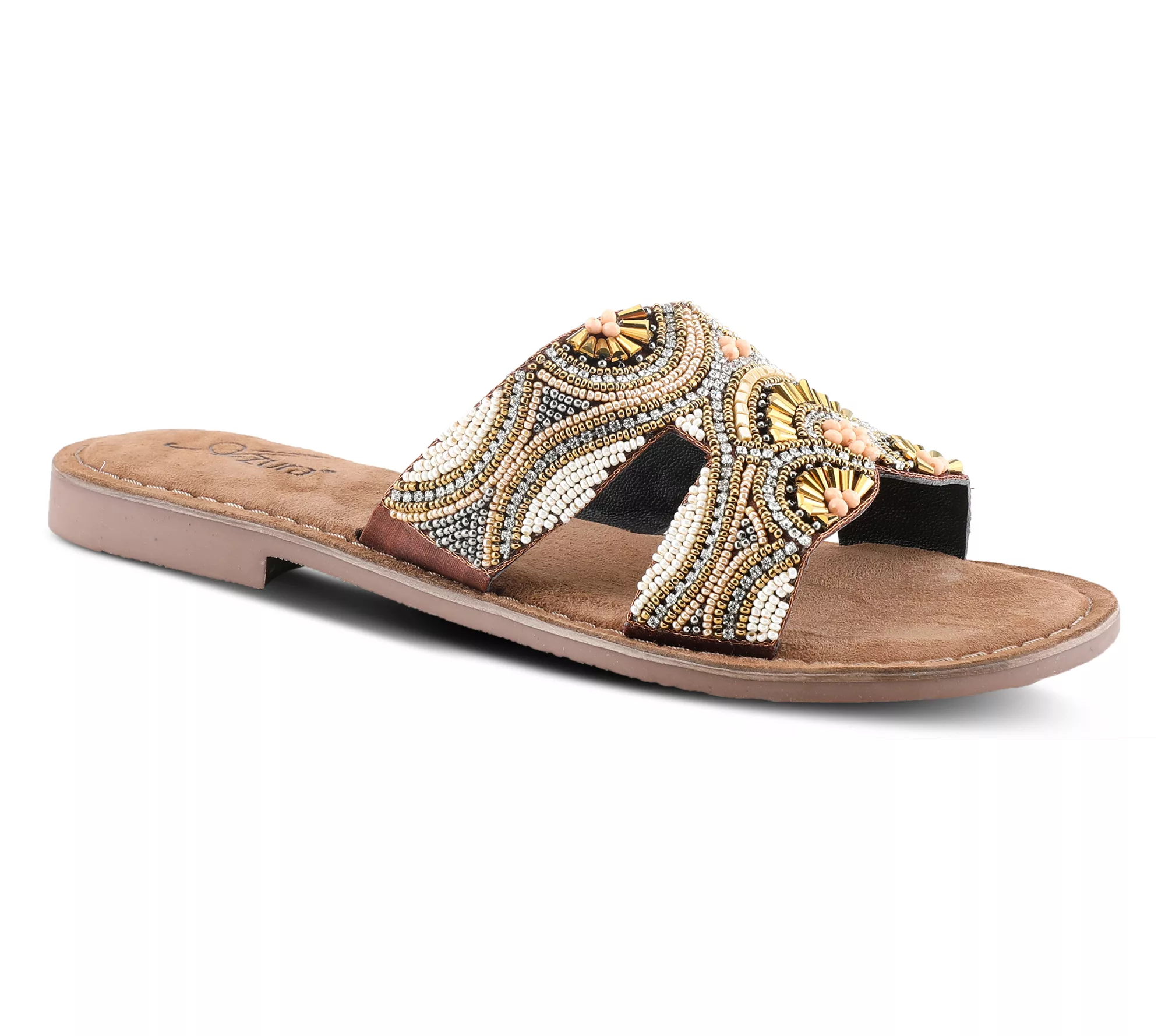 Azura by Spring Step Slide Sandals - Georgys