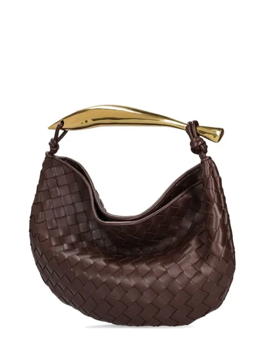 Bottega Veneta   Small Sardine leather top handle bag 