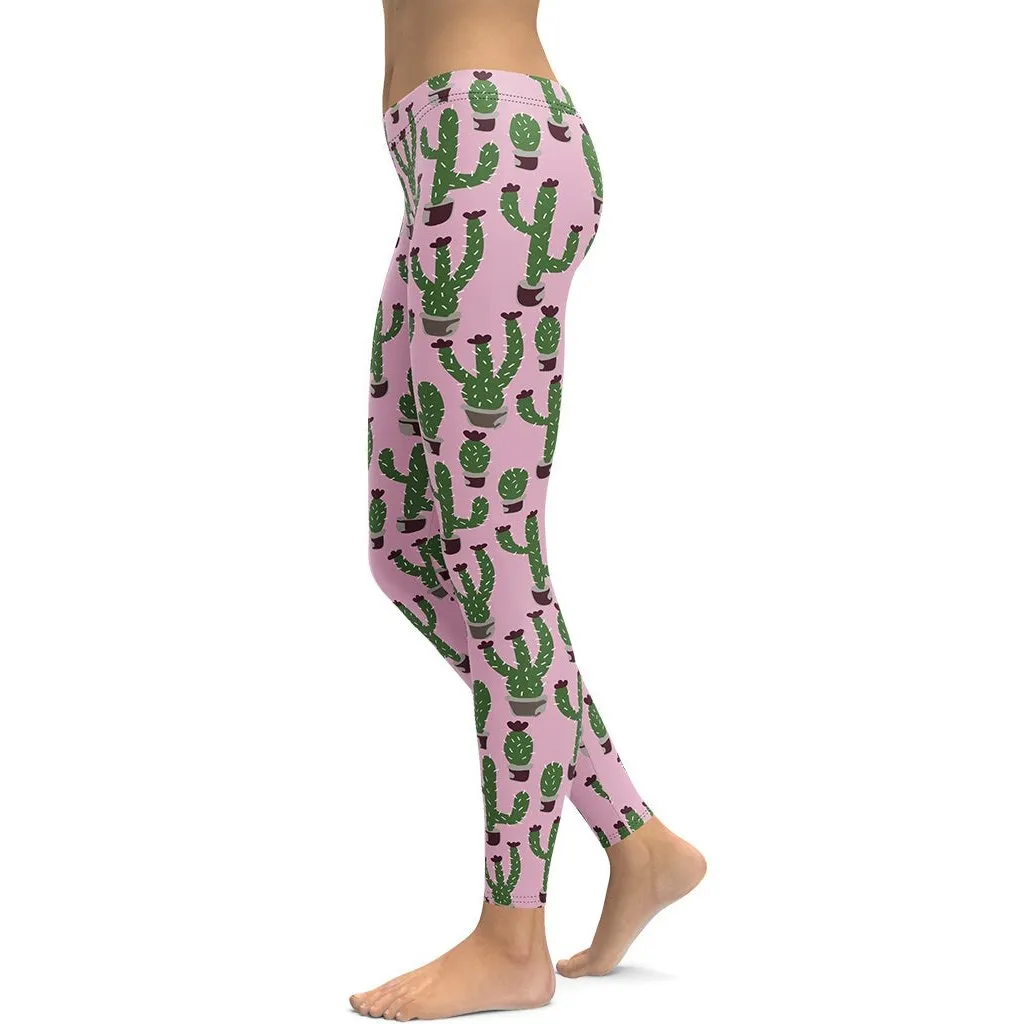 Cactus Love Leggings