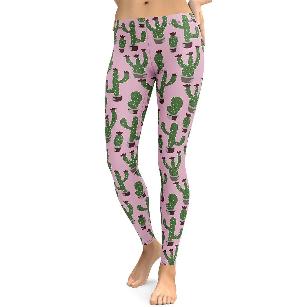 Cactus Love Leggings