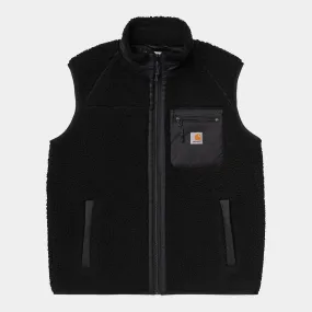 Carhartt WIP Prentis Liner Fleece Vest - Black / Black