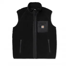 Carhartt WIP Prentis Liner Fleece Vest (Black/Black)