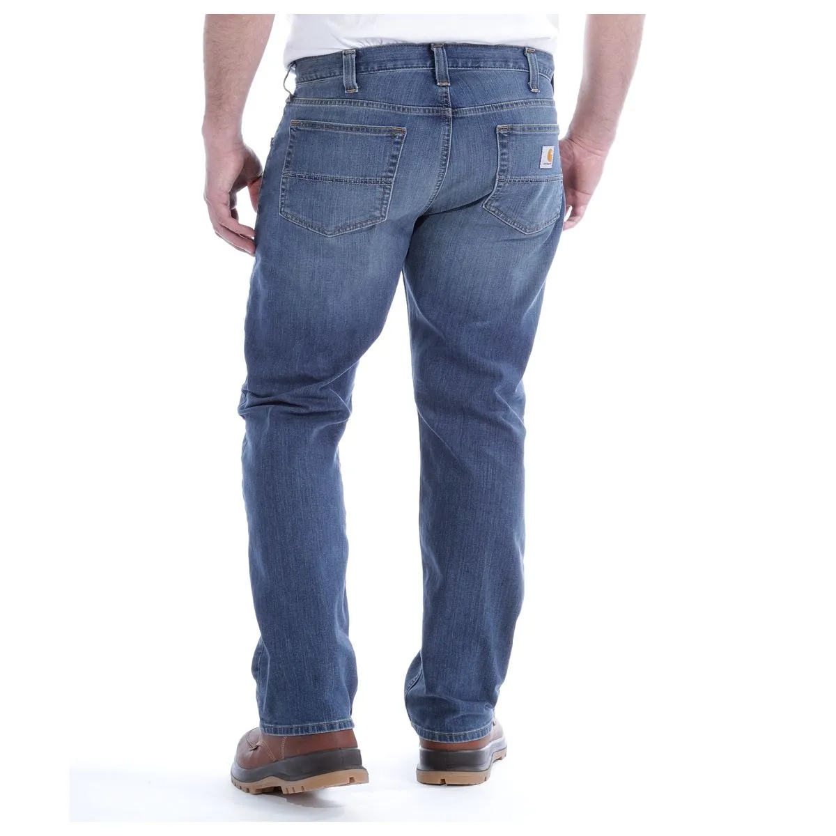 Carhartt 102804 Rugged Flex Relaxed Straight Jeans - Cold Water