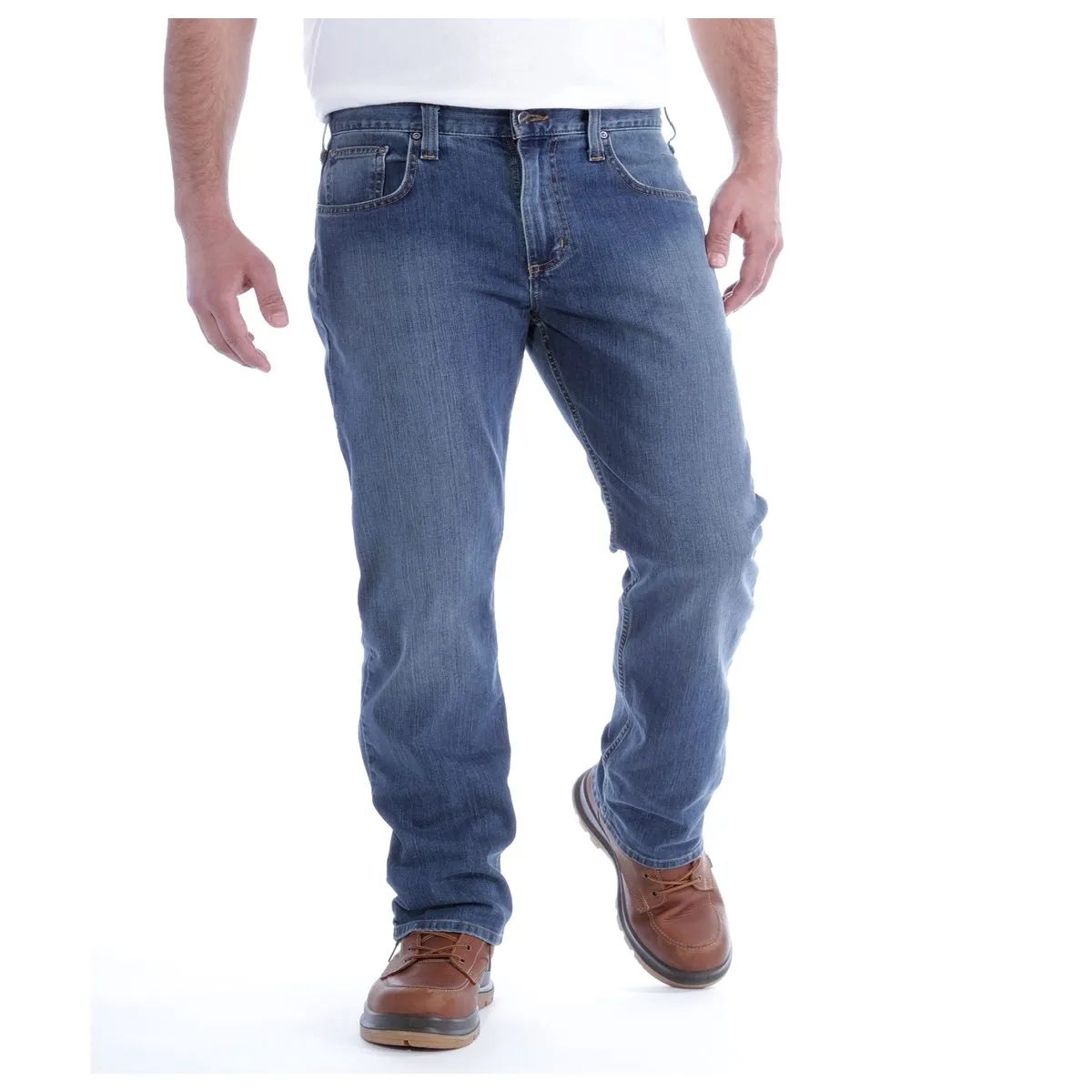 Carhartt 102804 Rugged Flex Relaxed Straight Jeans - Cold Water