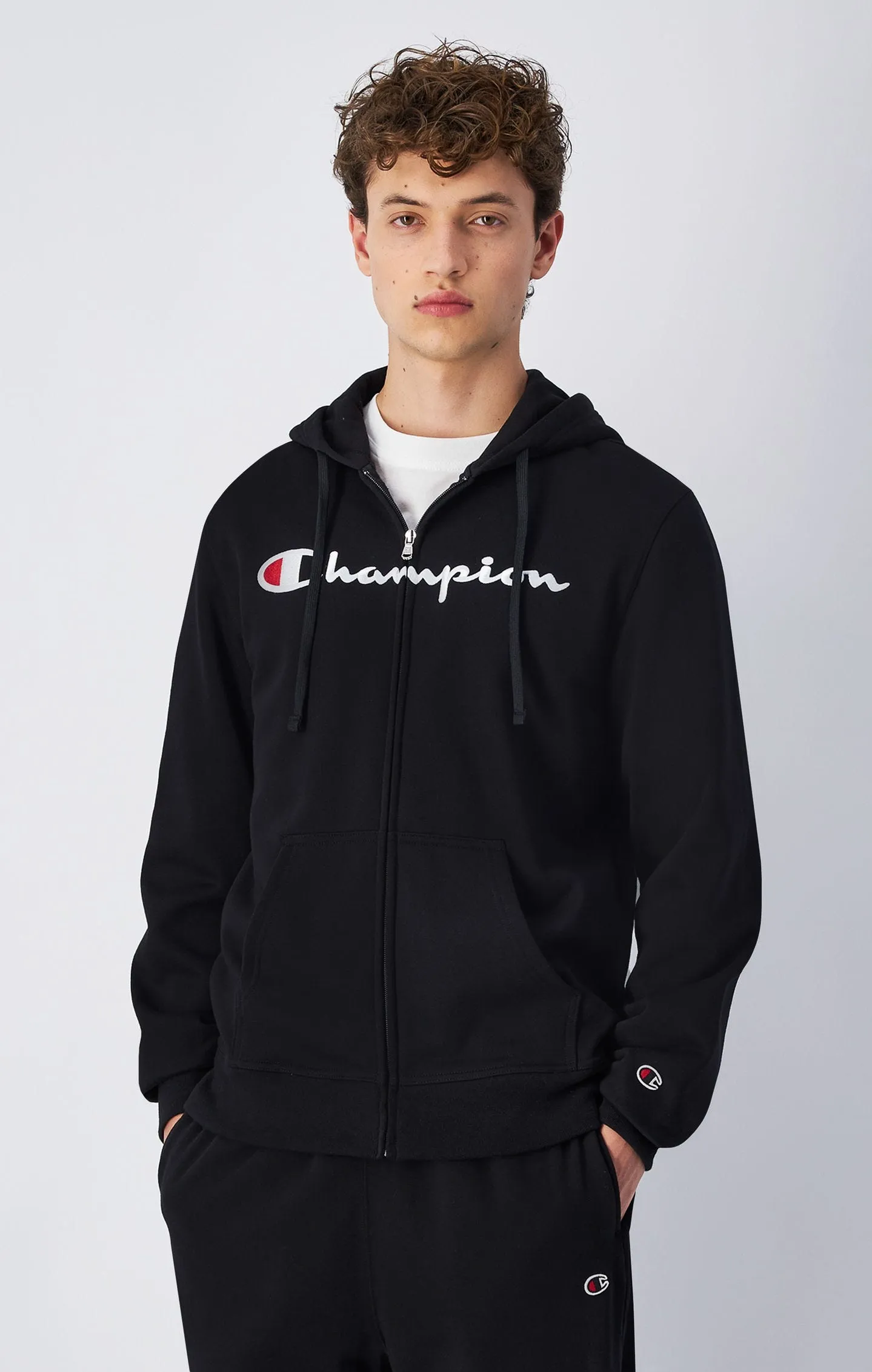 Champion Icons Big Logo Fleece Full-Zip Hoodie