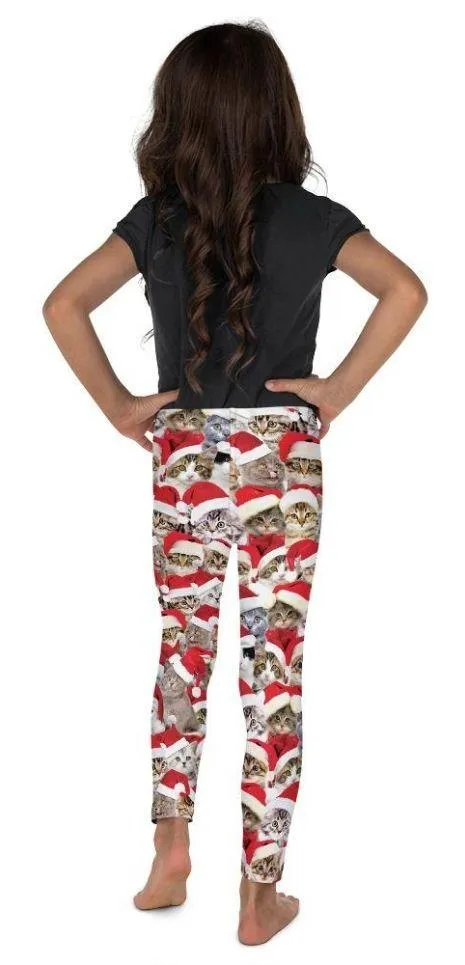 Christmas Cat Kid's Leggings