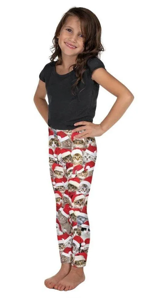 Christmas Cat Kid's Leggings