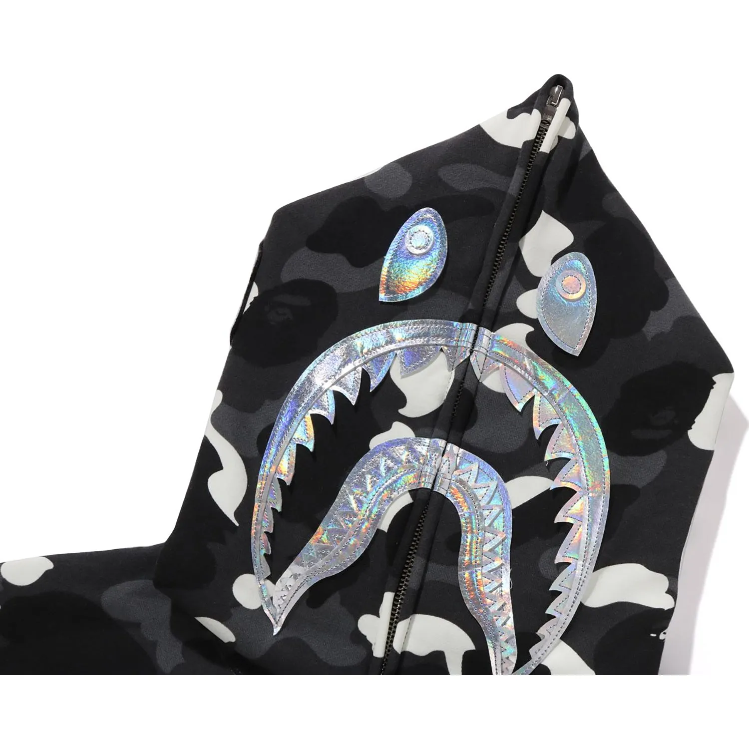 CITY CAMO SHARK FULL ZIP HOODIE MENS