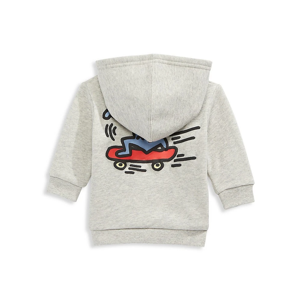 Cotton On Baby's Lenny Skateboard Graphic Hoodie