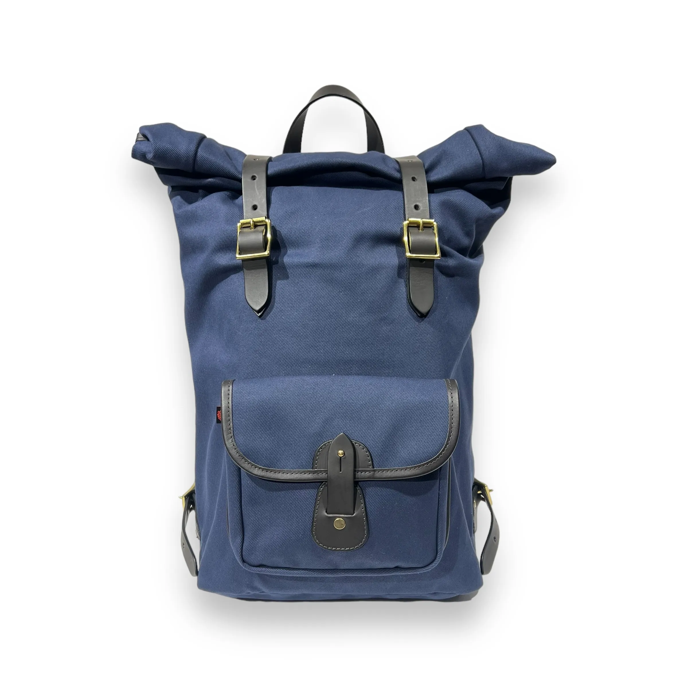 Croots England – BRITISH Rolltop BACKPACK- Navy Blue – BT25