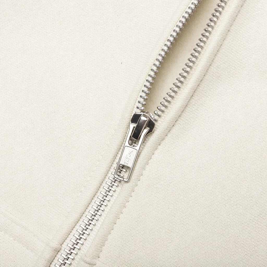 Dollie Zip Hoodie - Stone