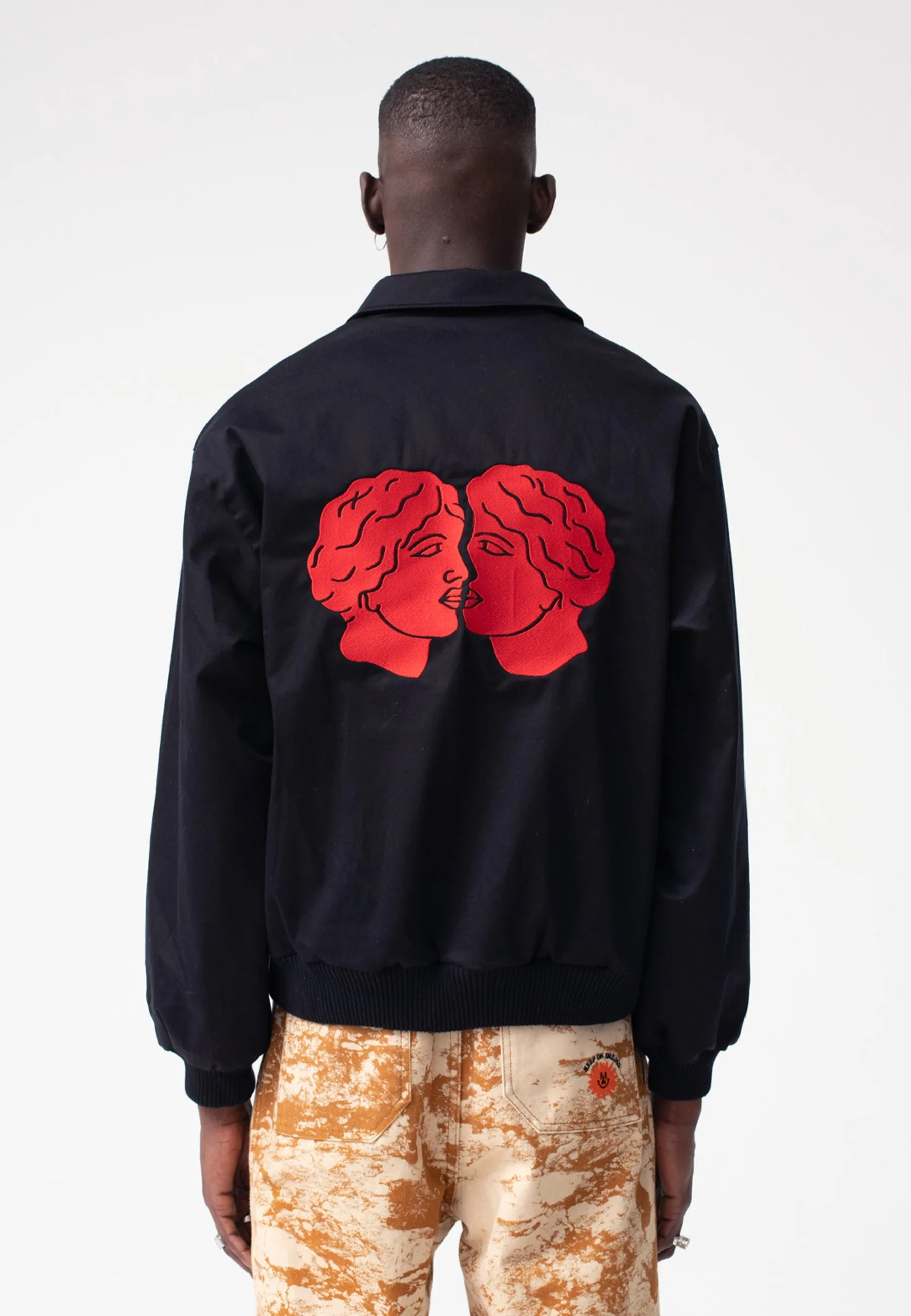 Evil Heads Bomber - black