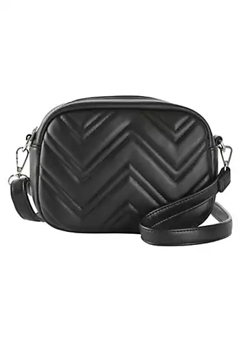 Faux Leather Shoulder Bag by bonprix | Look Again