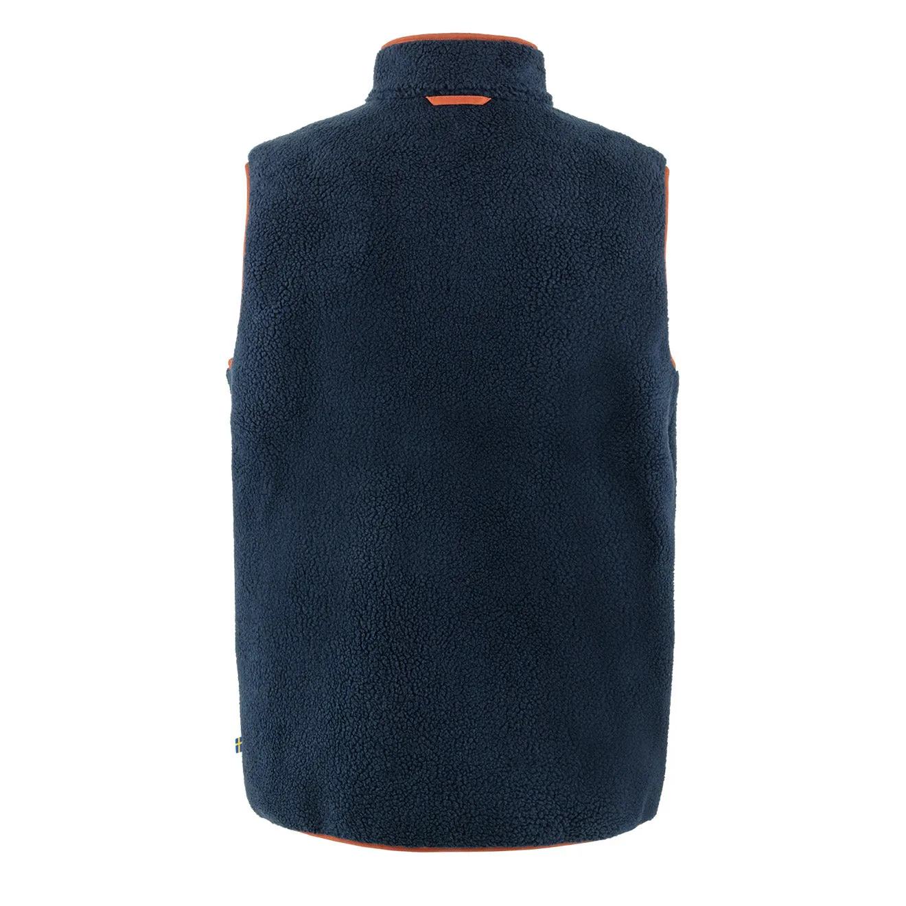 Fjallraven Vardag Pile Fleece Vest Navy / Autumn Leaf