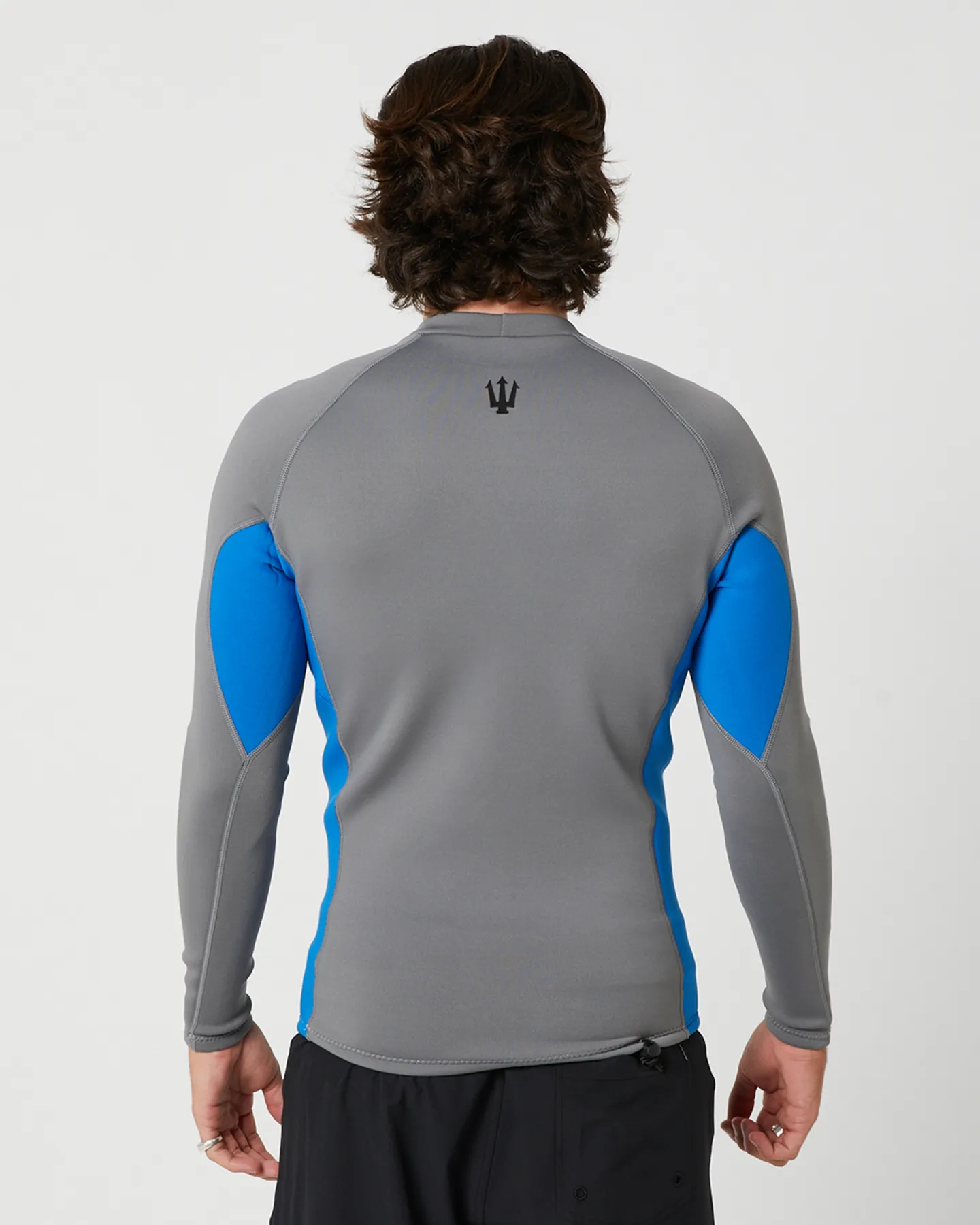 Fk Surf Mens X-Stretch Long Sleeve 1.5 Mm Vest - Grey Blue | SurfStitch