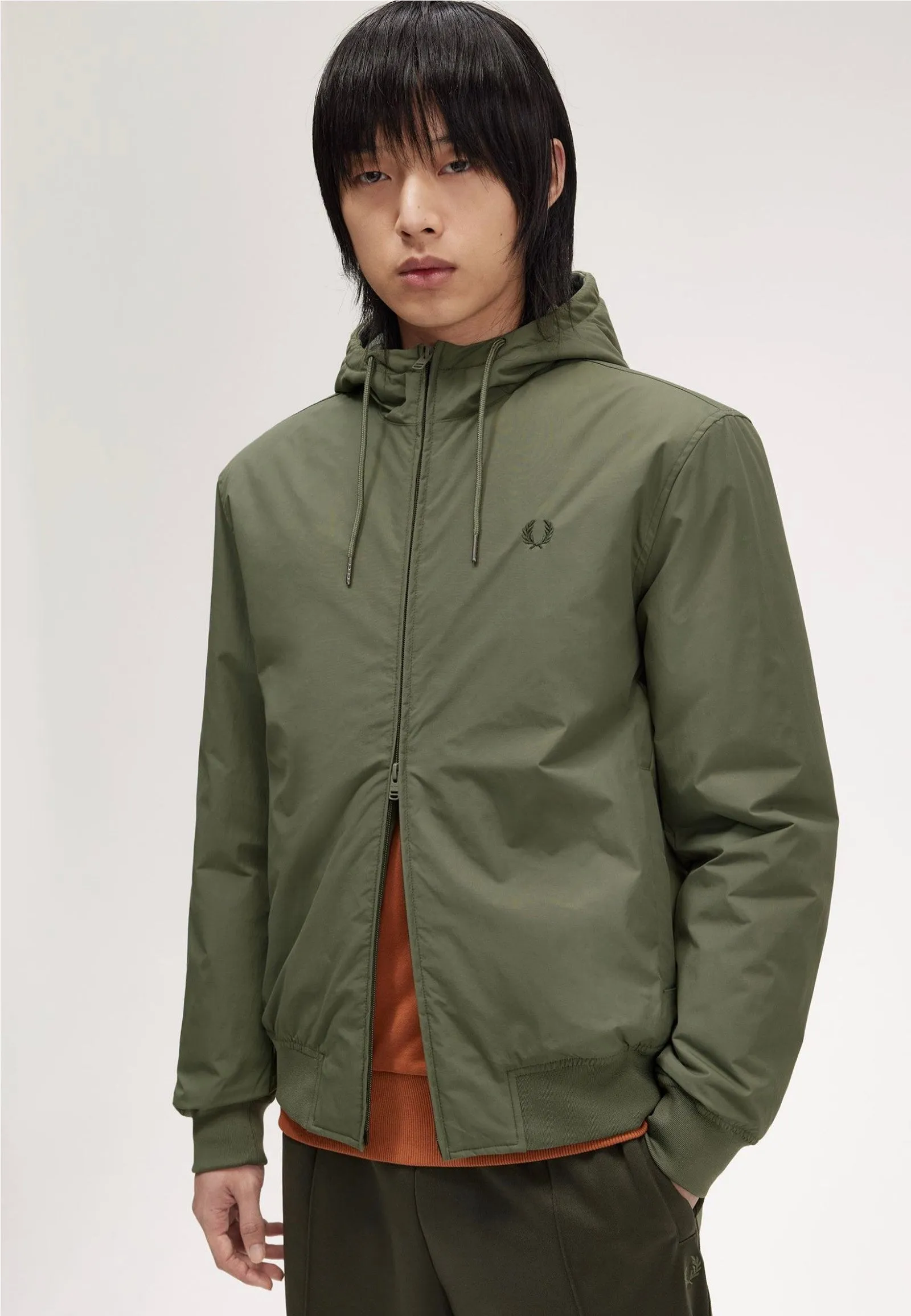 Fred Perry - The Hooded Brentham Lrl Wrth Green - Jacket