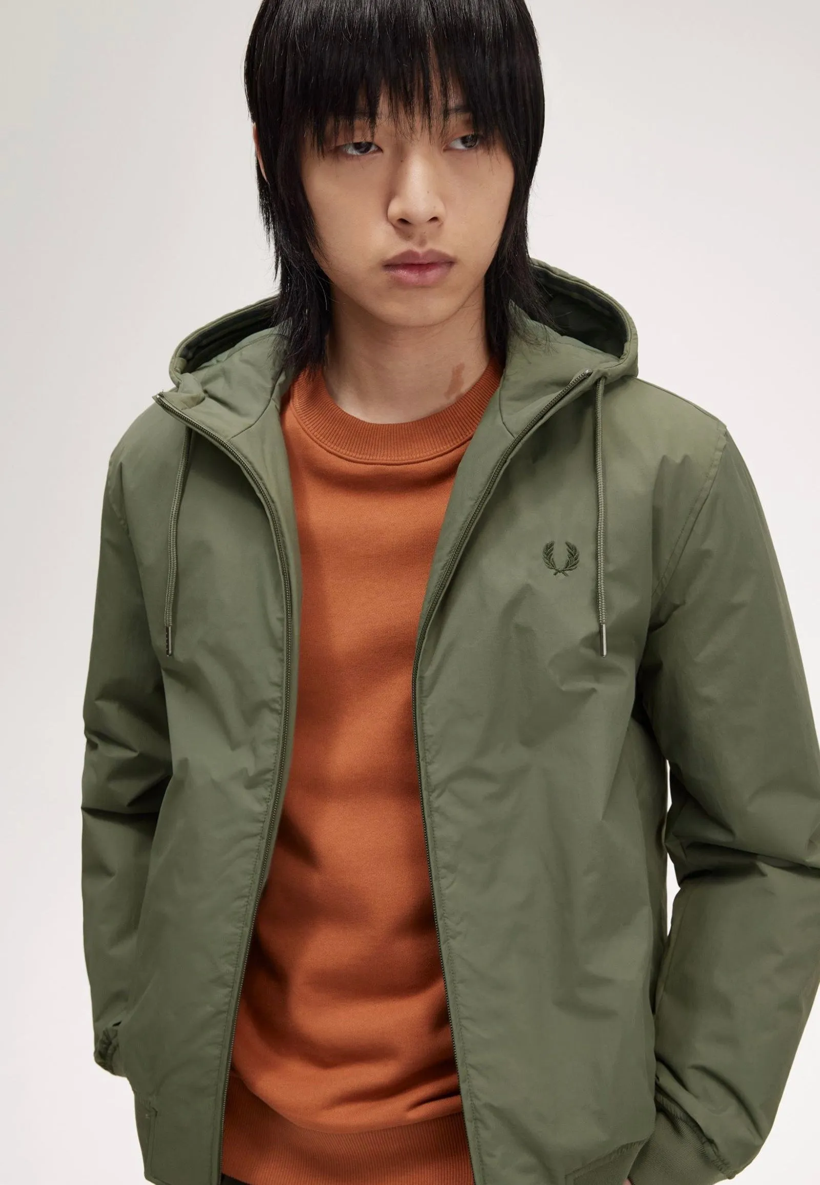 Fred Perry - The Hooded Brentham Lrl Wrth Green - Jacket