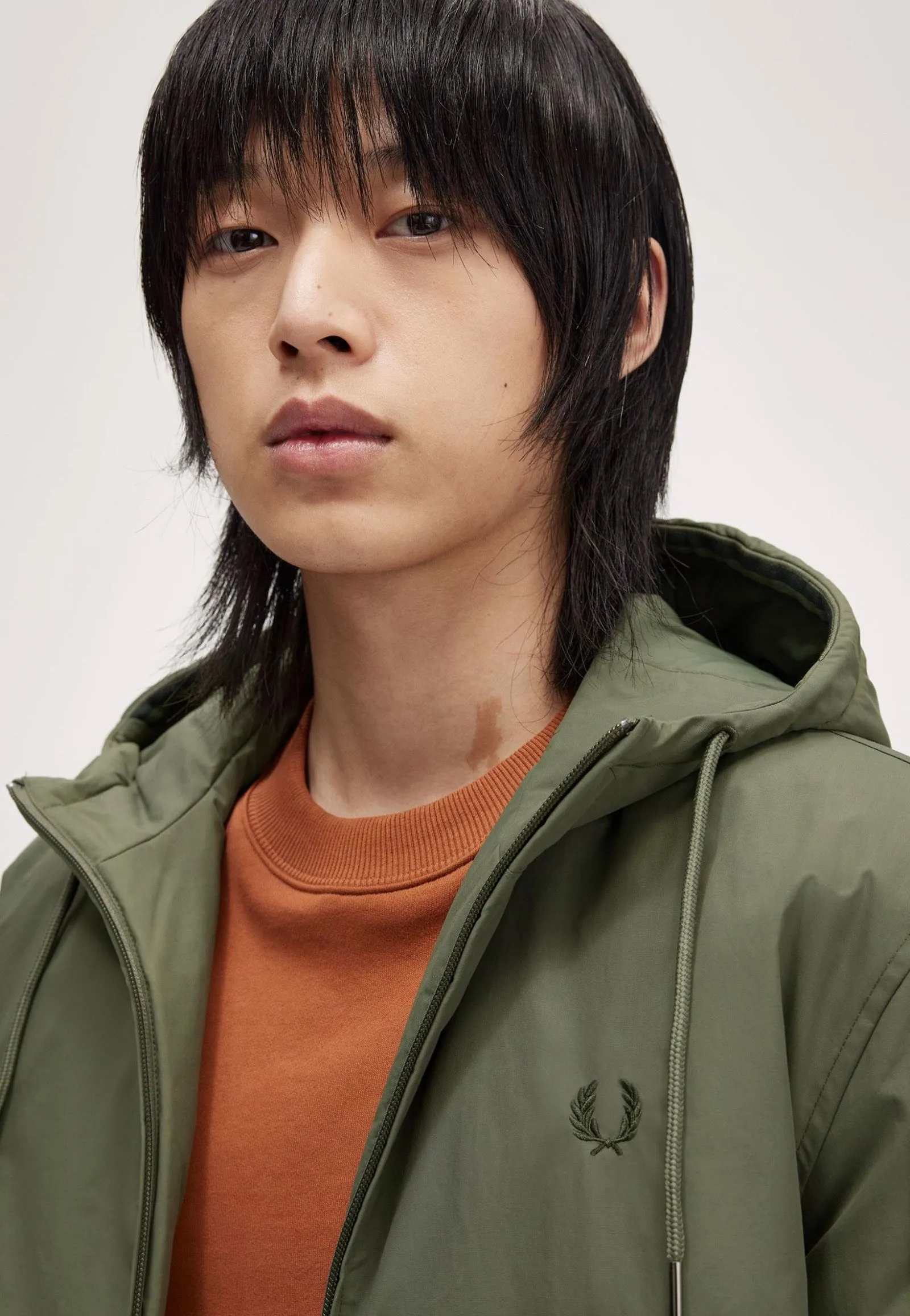 Fred Perry - The Hooded Brentham Lrl Wrth Green - Jacket