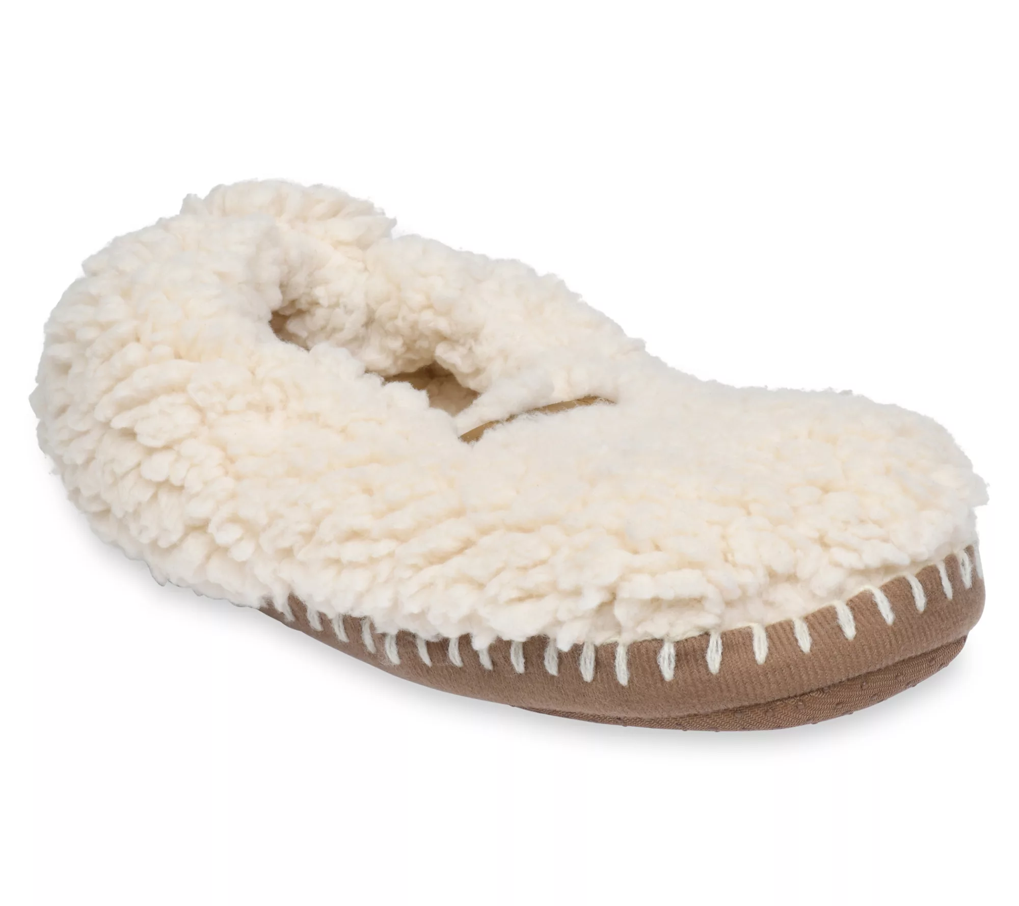 GaaHuu Women's Faux-Shearling Moccasin Slipper