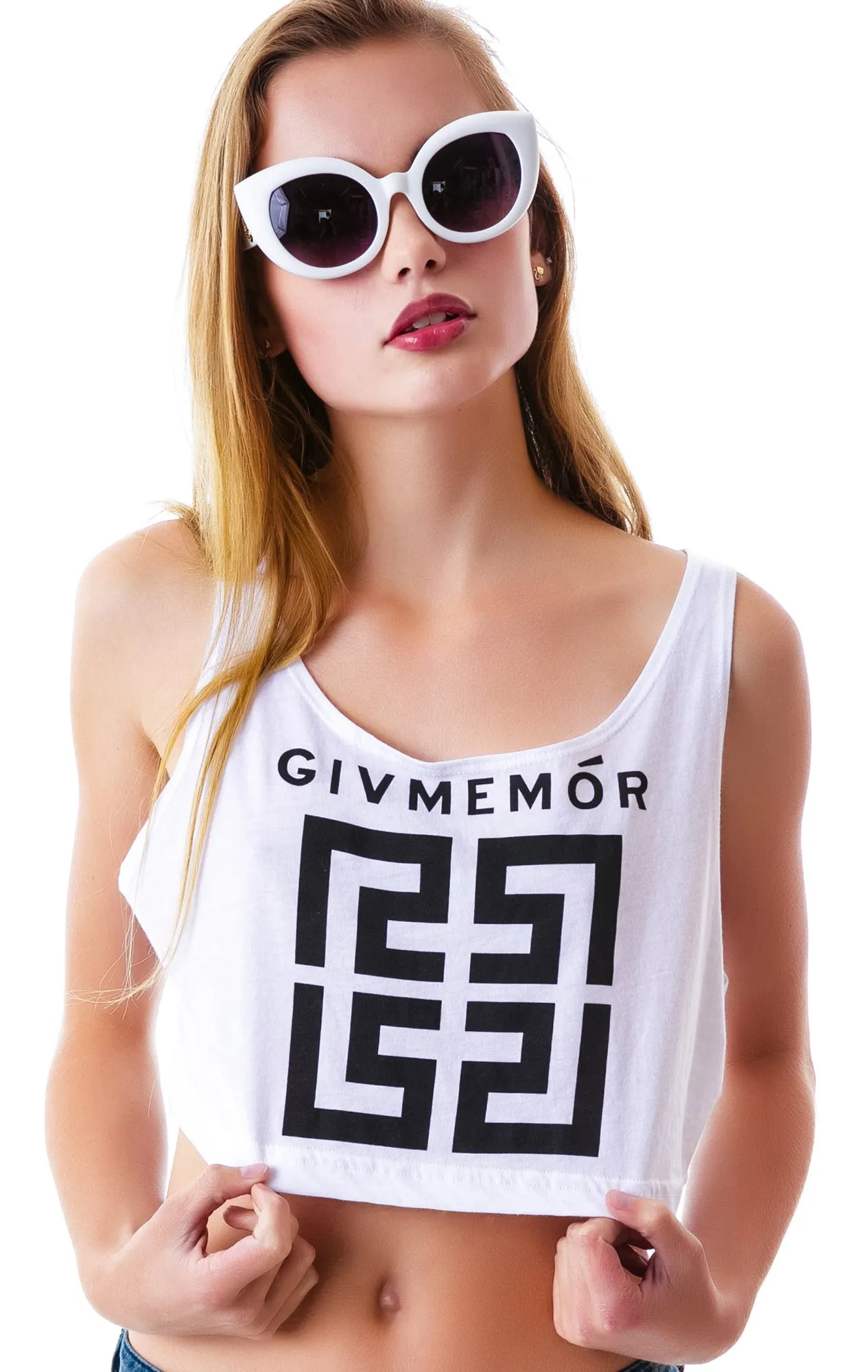 Givememor Crop Tank-