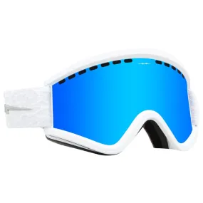 Goggles Electric ---Egv Matte White Nuron Blue Chrome