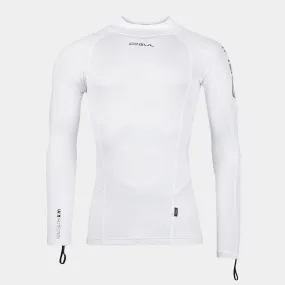 Gul UV Protection Flat Lock Long Sleeve Rash Vest - White | George Fisher