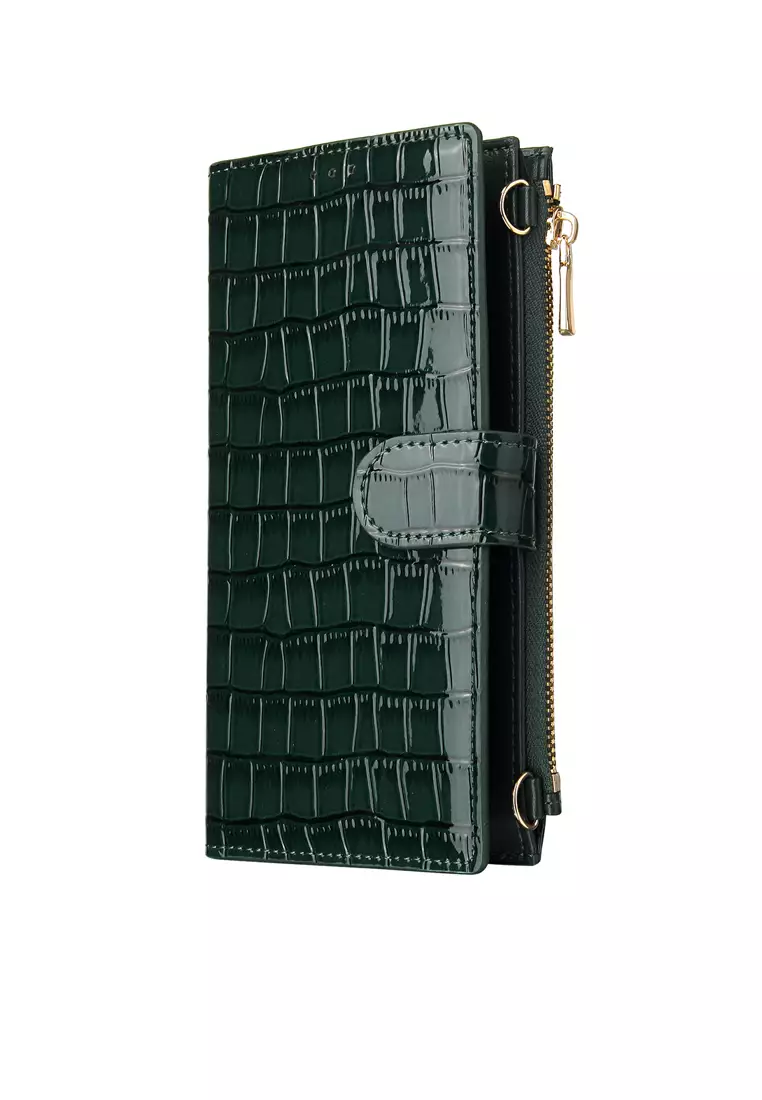 HAPPY FRIDAYS Faux Crocodile texture Leather Phone Case Bag QYS200