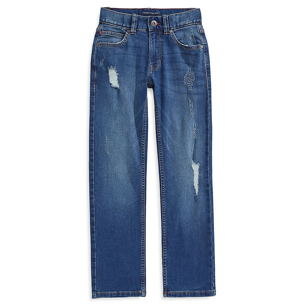 Hudson's Bay Boy's Revolution Slim Straight-Leg Stretch Jeans