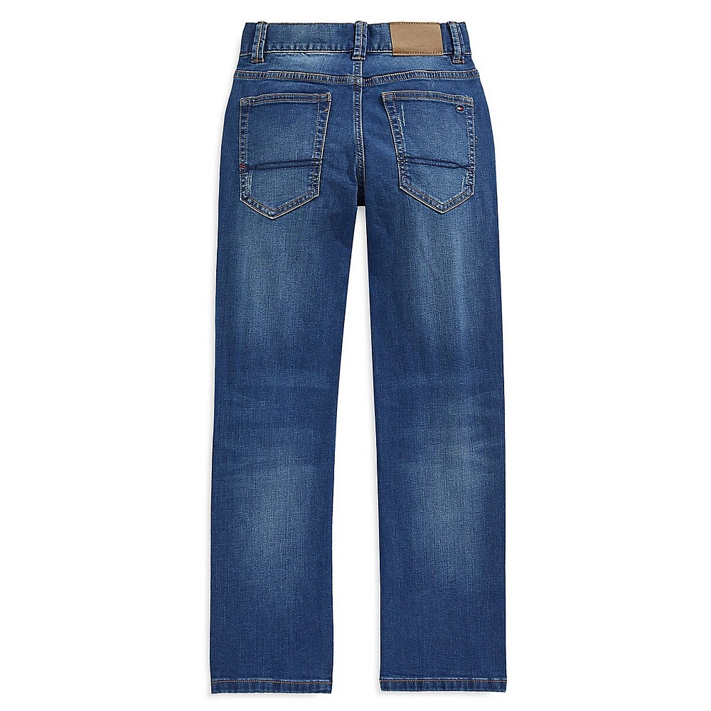 Hudson's Bay Boy's Revolution Slim Straight-Leg Stretch Jeans