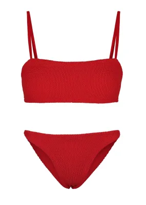 HUNZA G Gigi seersucker bikini -                         -                     -                