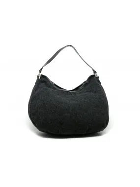 John Galliano Women's Bag Mod. Hobo Wool and Leather