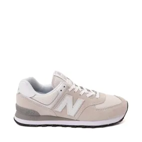 Journeys Mens New Balance 574 Athletic Shoe - Nimbus Cloud / White