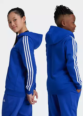 Kids 3-Stripes Zip Through Hoodie by adidas Performance | Look Again