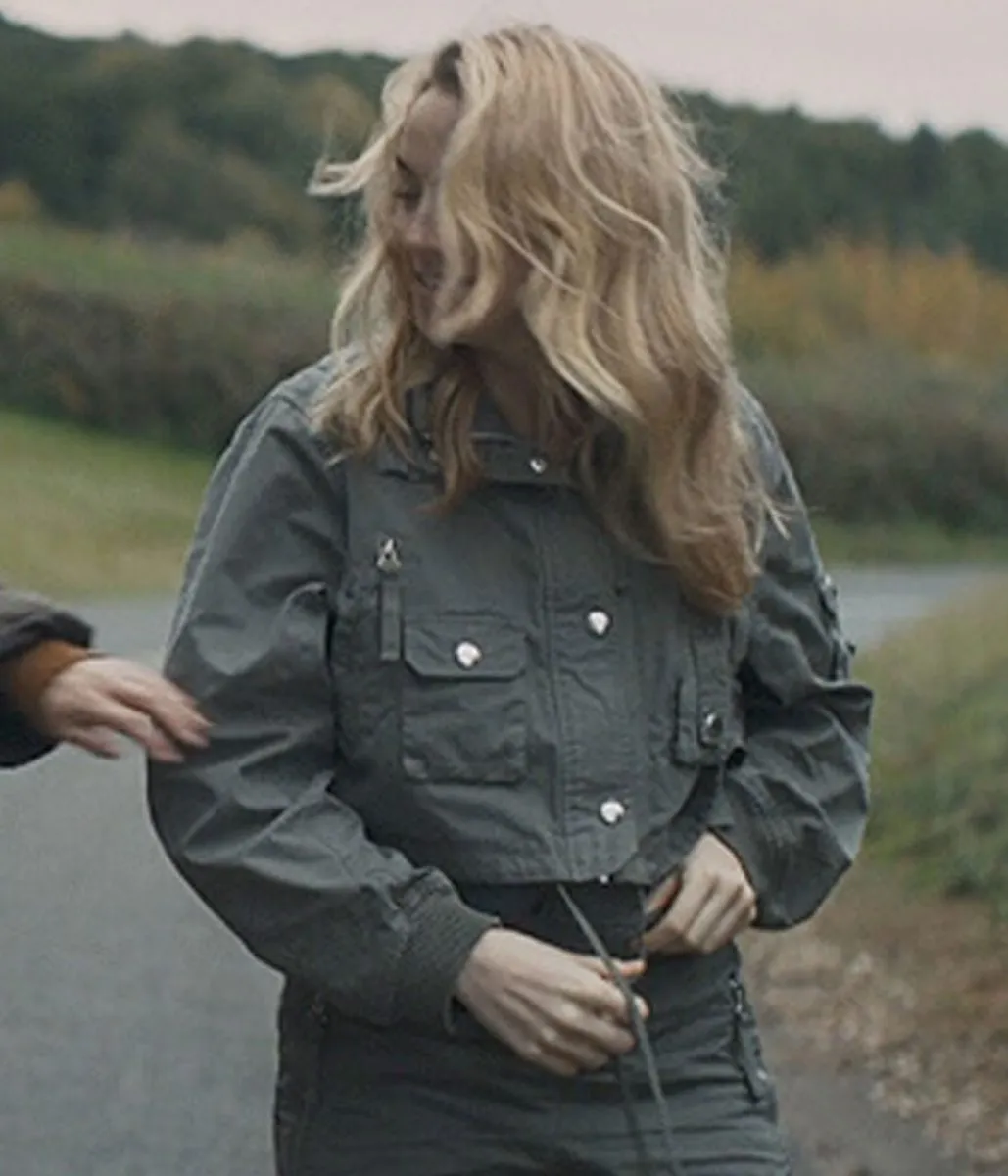 Killing Eve Season 04 Jodie Comer Grey Cropped Jacket