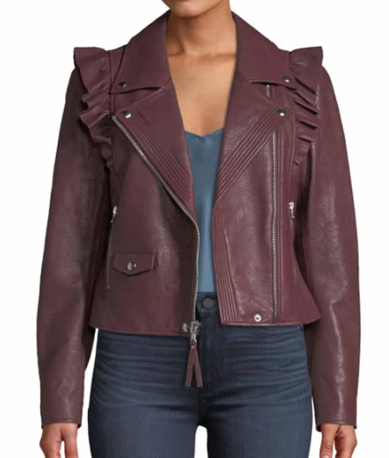 Last Man Standing Molly McCook Leather Jacket | Abbraci