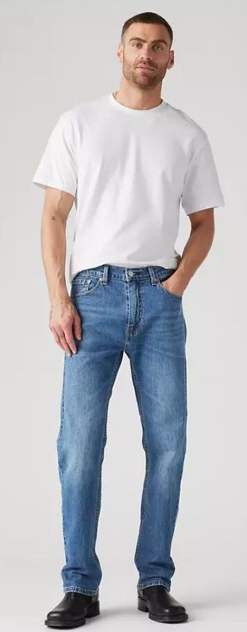 Levi's Men's 505 Regular Fit Jeans in Fremont Drop Shot