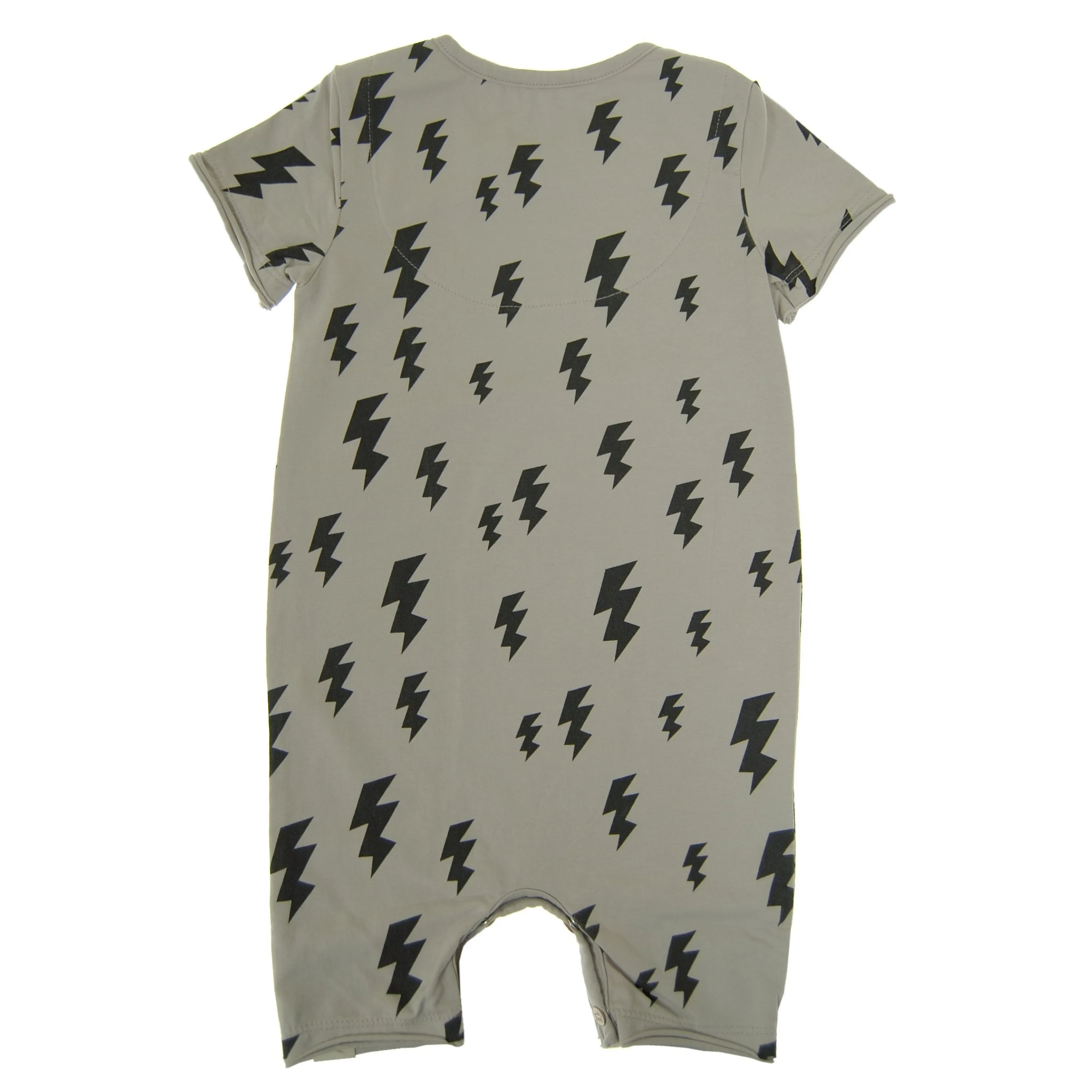 Lightning For Breakfast Baby Romper by: Mini Shatsu Essentials