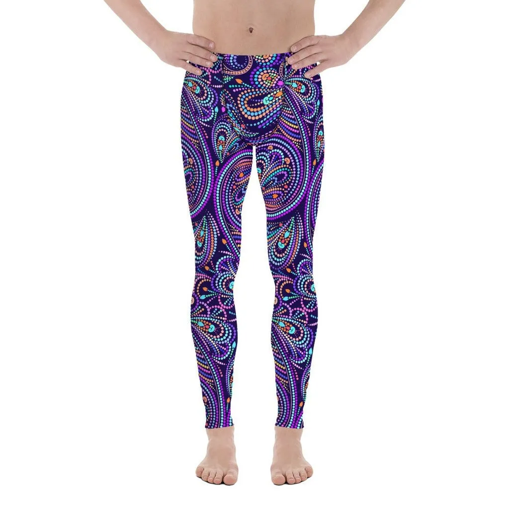 Lovely Mosaic Men's Leggings