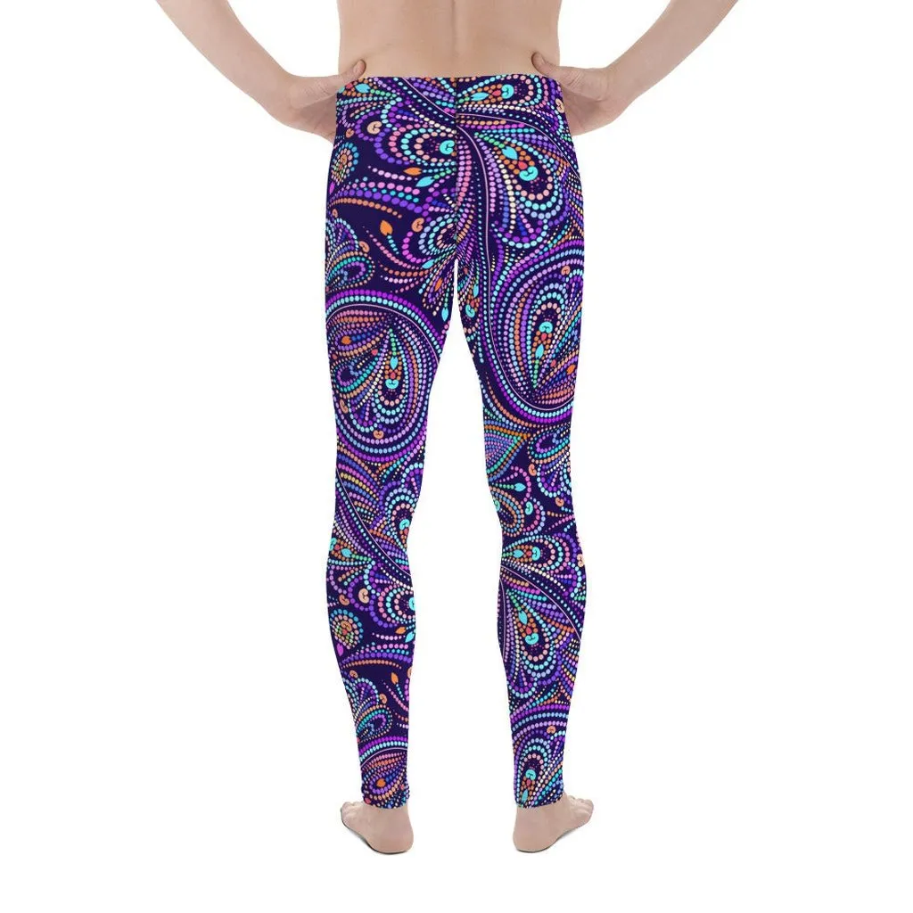 Lovely Mosaic Men's Leggings