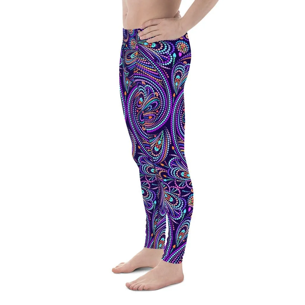 Lovely Mosaic Men's Leggings