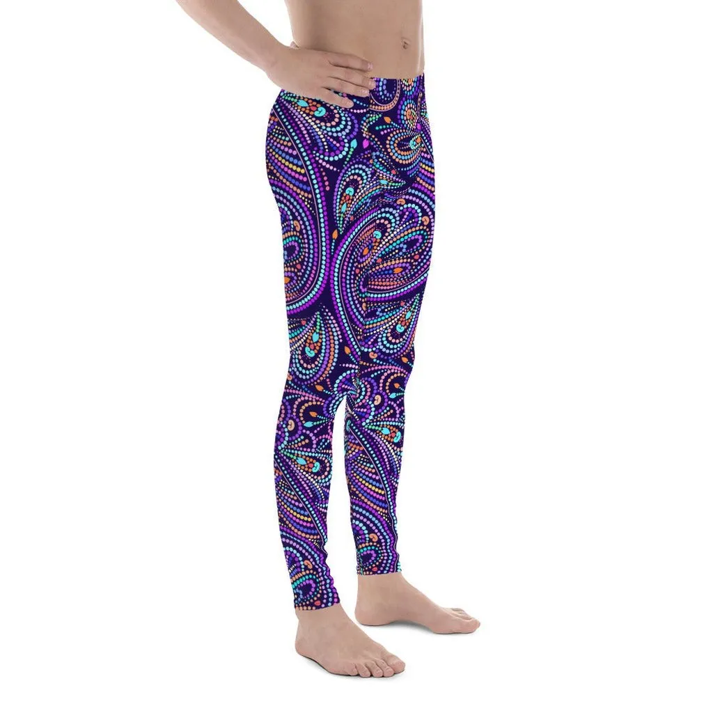 Lovely Mosaic Men's Leggings