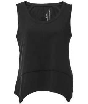 Lurdes Bergada Cotton Curved Hem Vest | Jules B