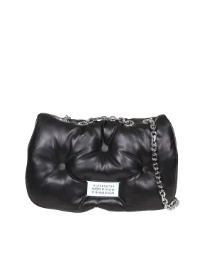 MAISON MARGIELA GLAM SLAM BAG IN MATELASSE' LEATHER