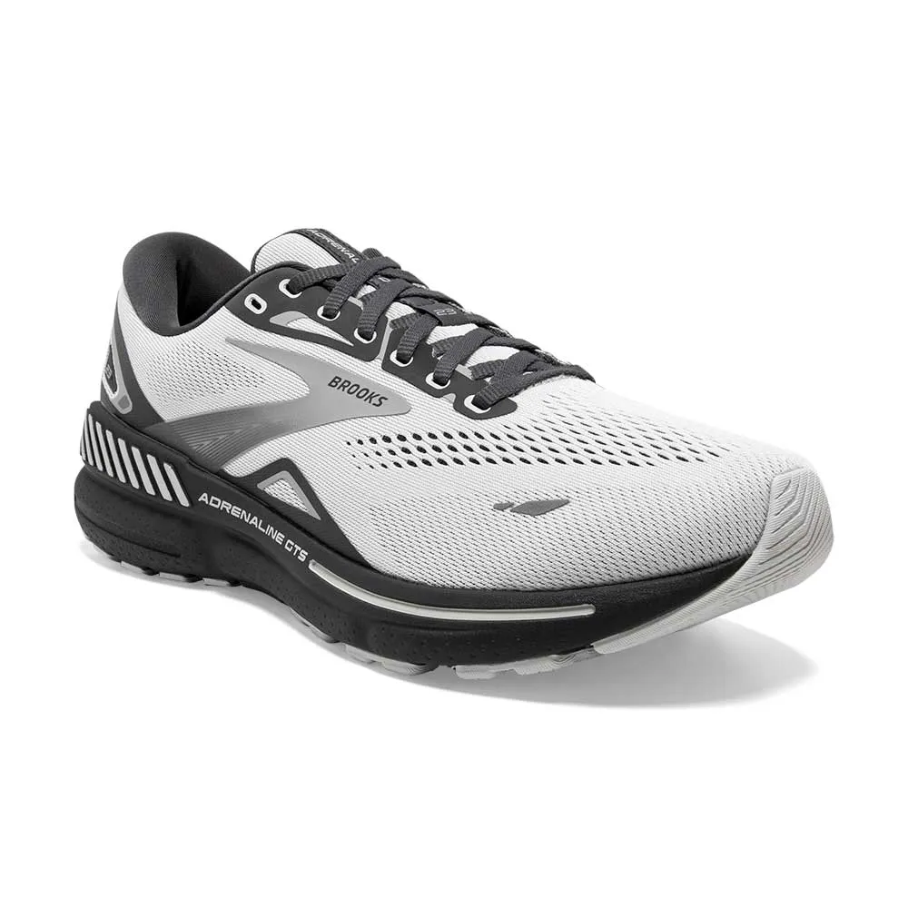 Men's Adrenaline GTS 23 Running Shoe - Oyster/Ebony/Alloy - Regular (D)